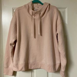NWT Xersion Peach Whip Crop Hoodie